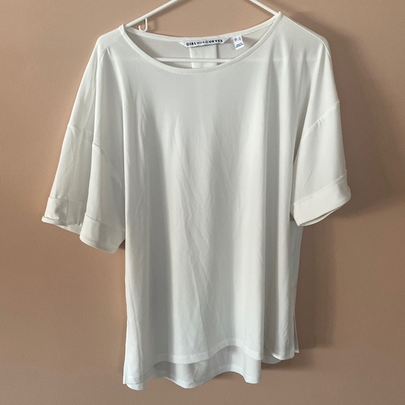 NWOT Girl With Curves oversized T shirt - Picture 1 of 4